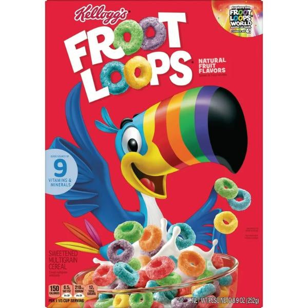 Kellogg's Froot Loops 8.9oz