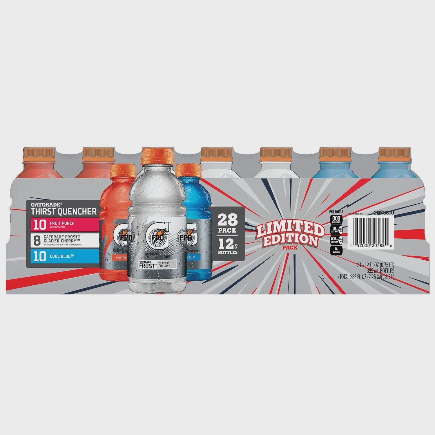 Gatorade Liberty Variety Pack (12 fl. oz., 28 pk.)