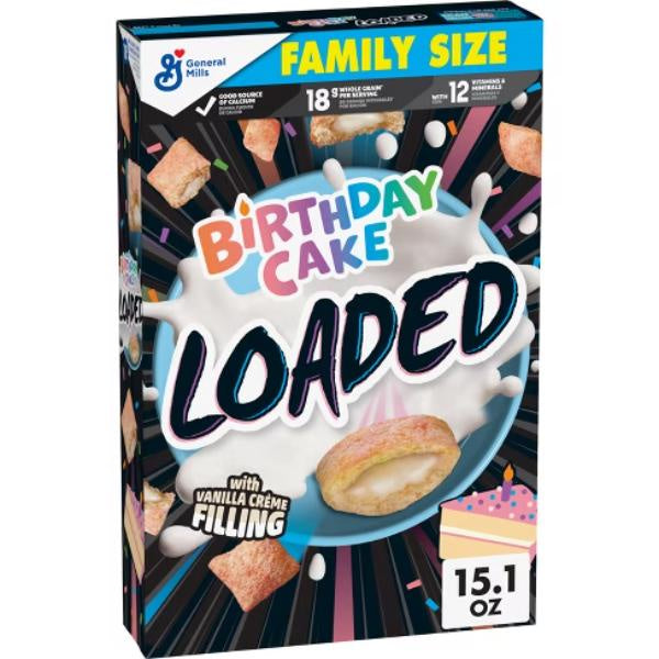 General Mills Birthday Cake Loaded 15.1 oz