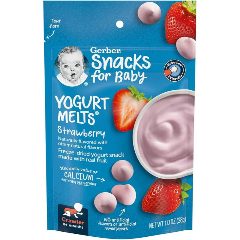 Gerber Yogurt Melts Strawberry 1 oz