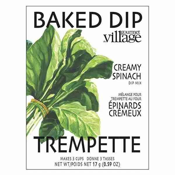 Gourmet du Village Creamy Spinach Recipe Dip Mix