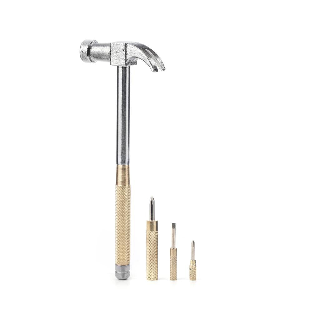 Handy Hammer Tool - with screwdriver in handle