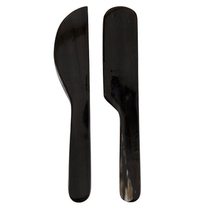 Horn Cheese Spreaders - Set of 2