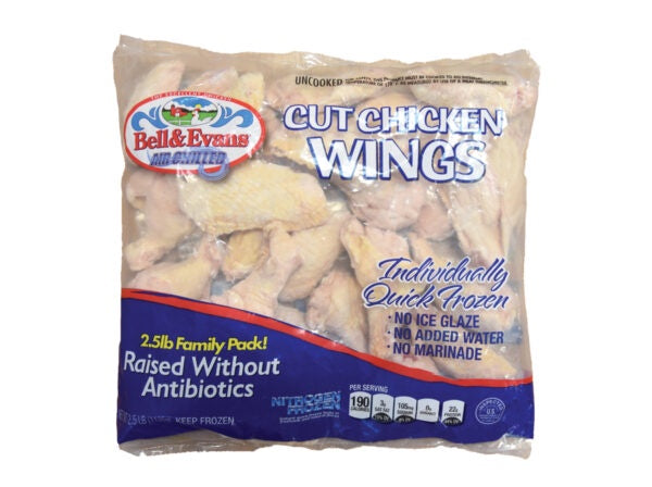 Frozen Chicken Wings Bell & Evans