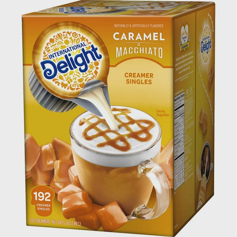 International Delight Liquid Creamers, Caramel Macchiato 192 ct (BPO)