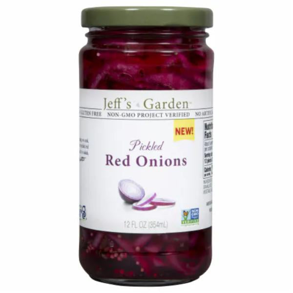 Jeff's Onions Pickled Red 12 floz