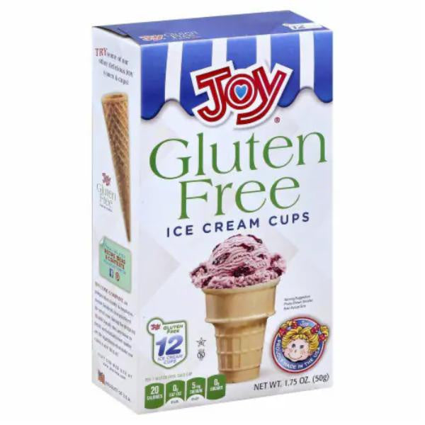 Joy Gluten Free Ice Cream Cups 1.75 oz, 12ct