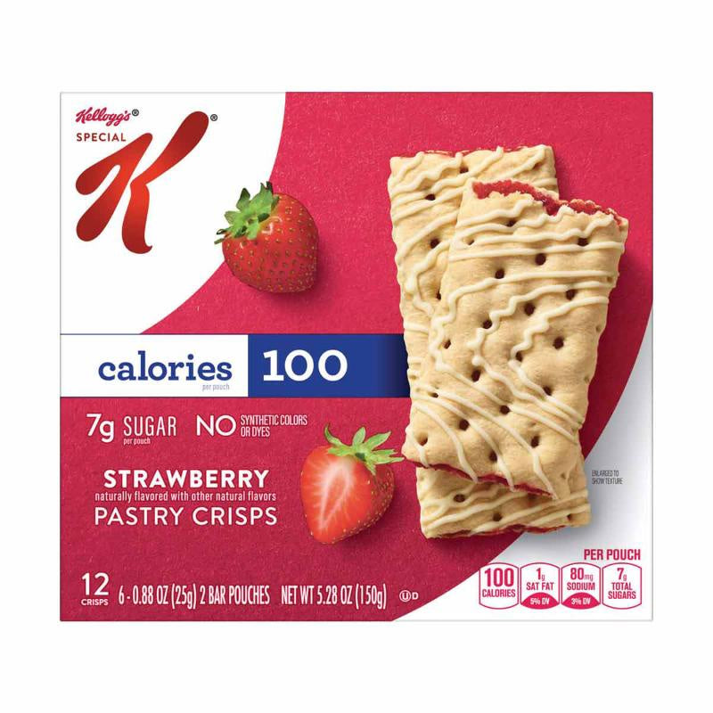 Kellogg's Special K Pastry Crisps Strawberry 12 ct 5.8 oz