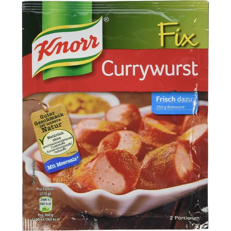 Knorr Curry-Wurst mix