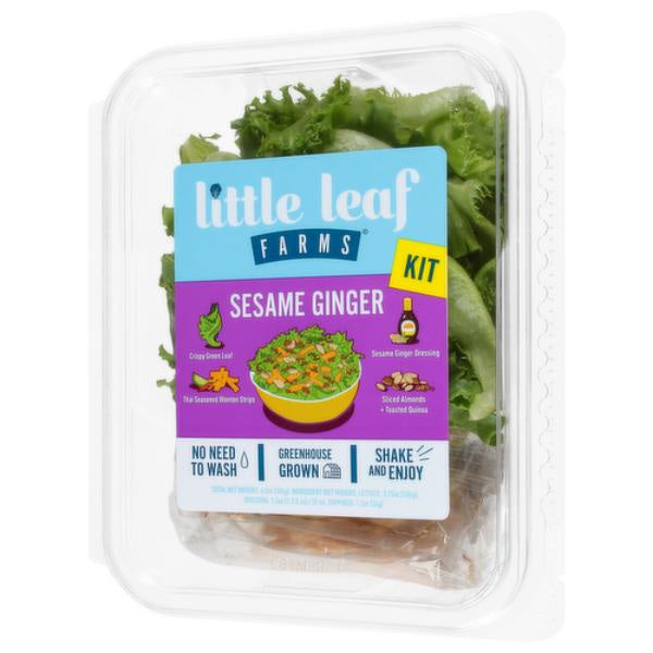 LETTUCE,  Little Leaf Sesame Ginger 7.5 oz.