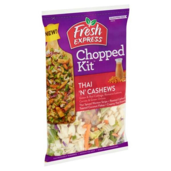 LETTUCE, Fresh Express Thai N Cashew Salad Kit 11 oz