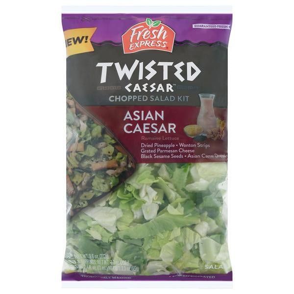 LETTUCE, Fresh Express Asian Twisted Caesar Salad Kit