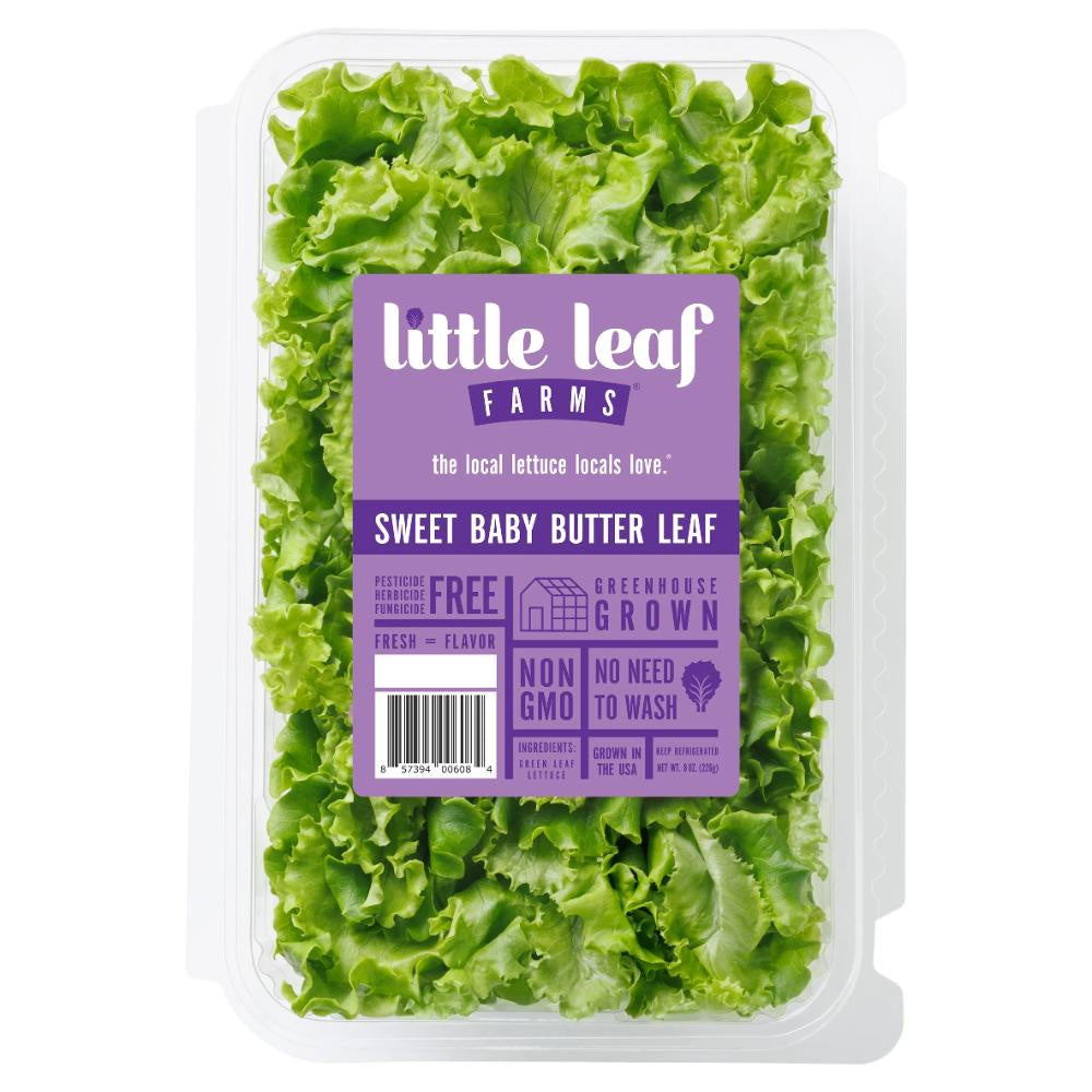 LETTUCE, Little Leaf Baby Butter Leaf Clamshell 8 oz