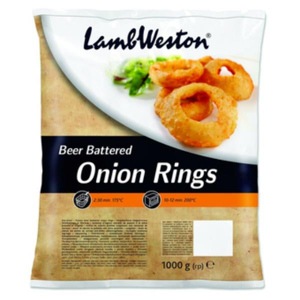 Lamb Weston Onion Ring, Beer Battered 5/8", 2.5 lb