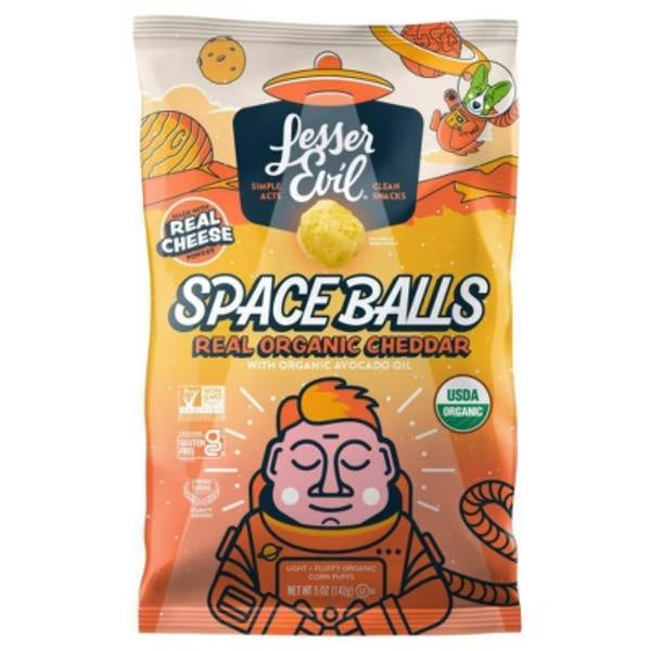 Lesser Evil Spaceballs, Real Cheese 5oz