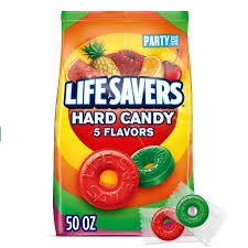 Life Savers Hard Candy 5 Flavors, 50oz