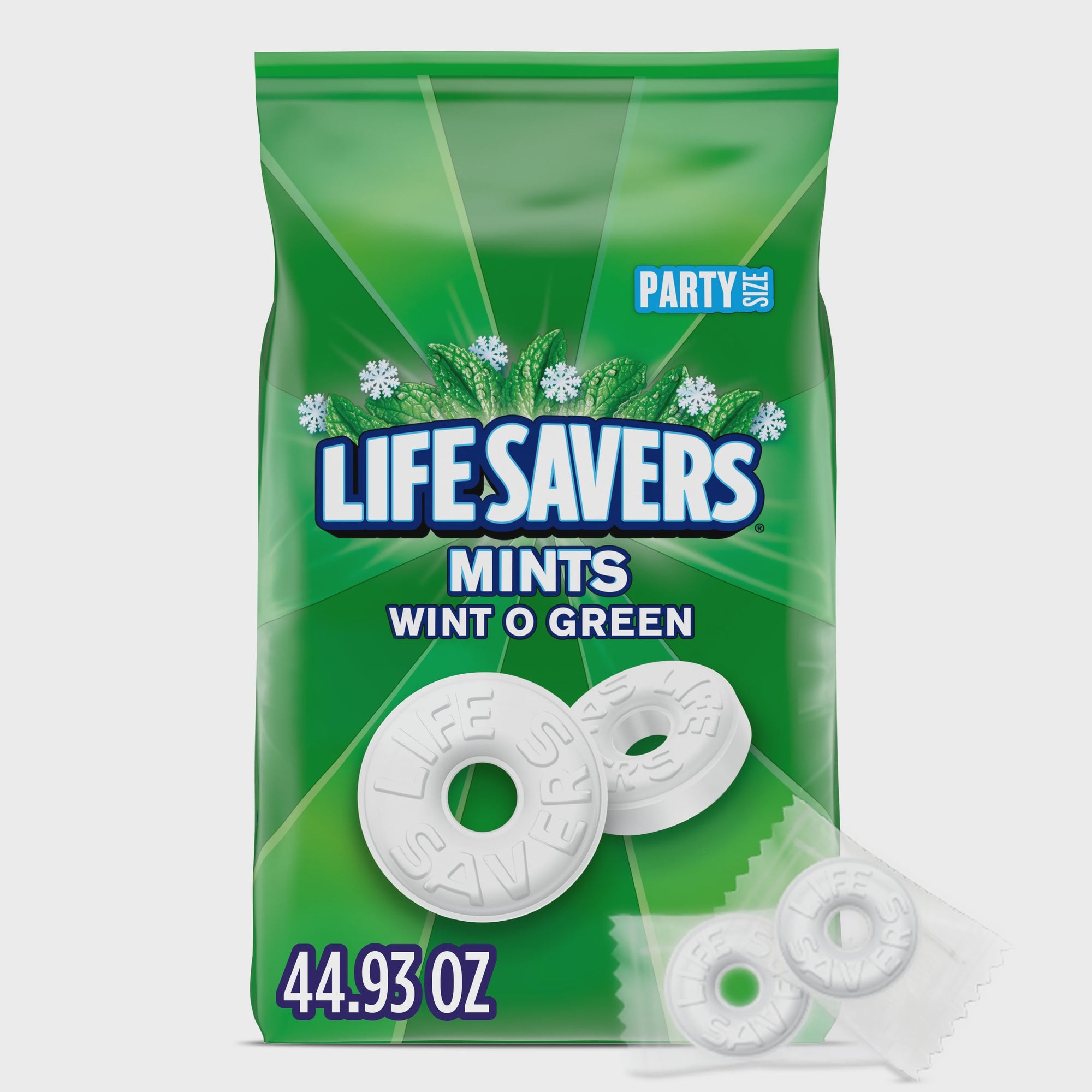 Life Savers Wint-O-Green Breath Mint Bulk Hard Candy, 44.93 oz