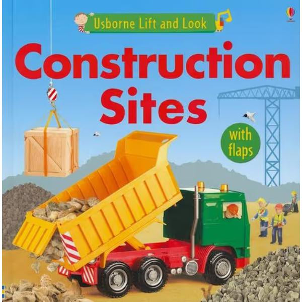 Lift A Flap Construction Sites - Hardcover