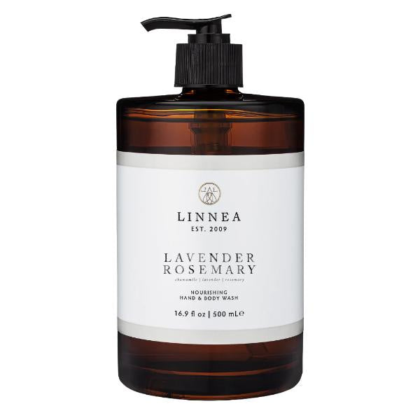 Linnea Lavender & Rosemary Hand & Body Wash - 17 oz