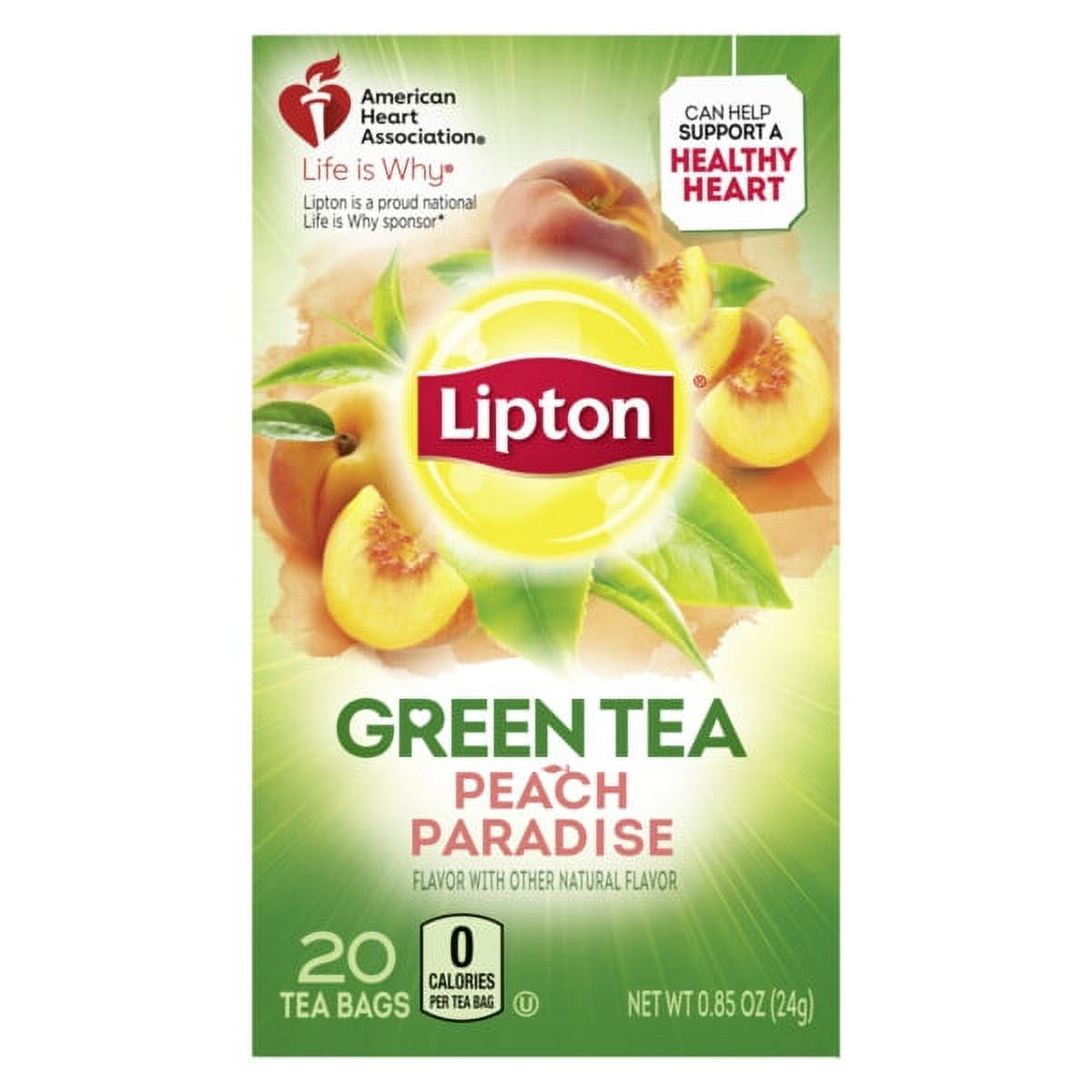Lipton Peach Green Tea 20ct