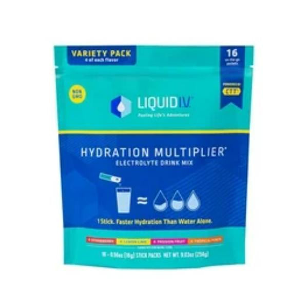 Liquid I.V. Hydration Multiplier, Variety Pack, 16ct