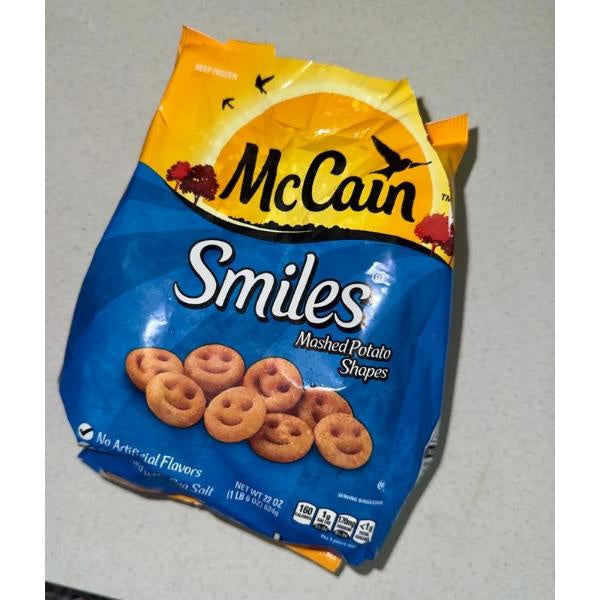 McCain Smiles Mashed Potato Shapes, 22oz