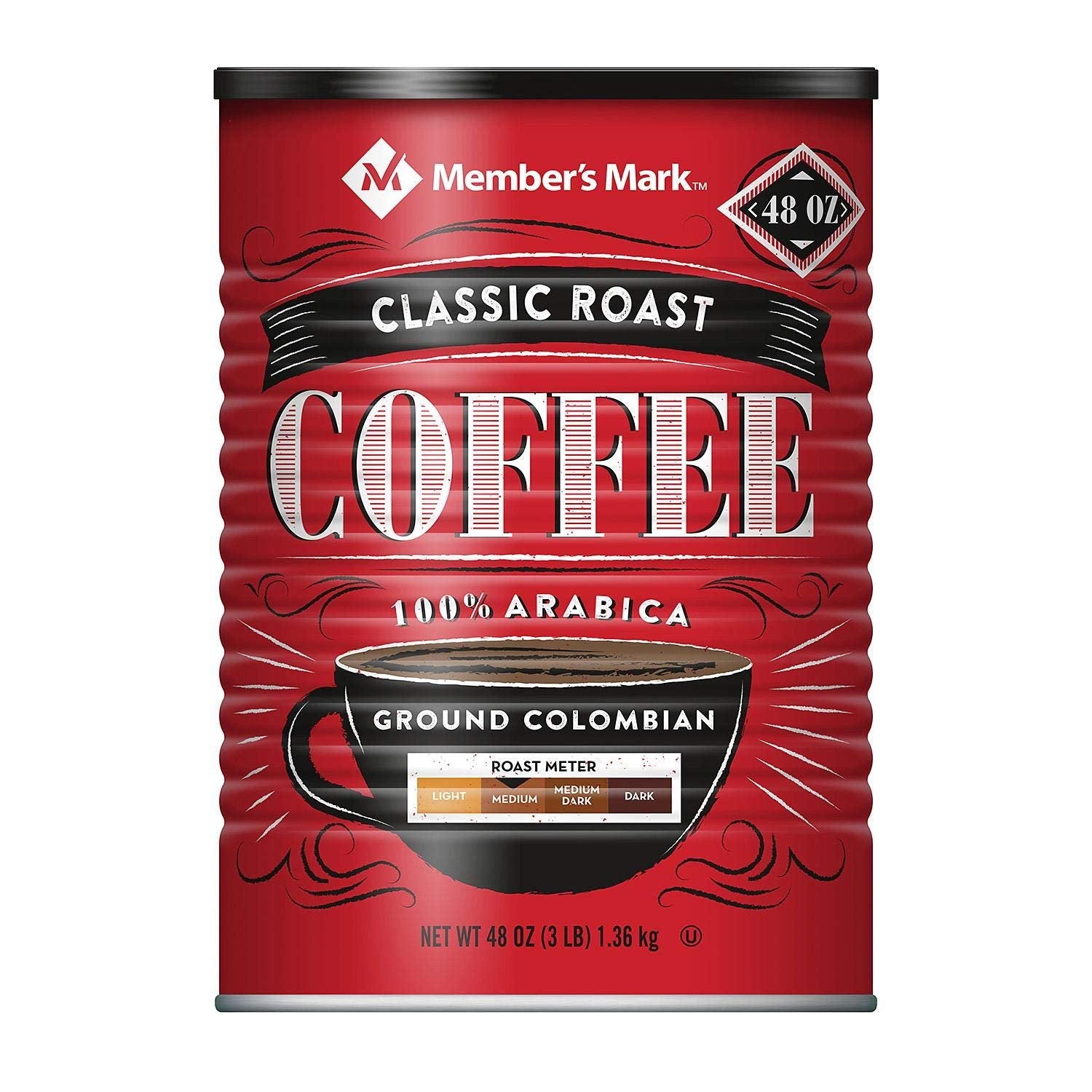 Member's Mark Classic Roast Ground Coffee 48 oz.
