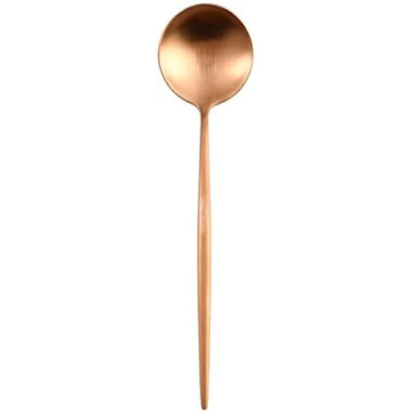 Modern Rose Gold Spoon - 5"