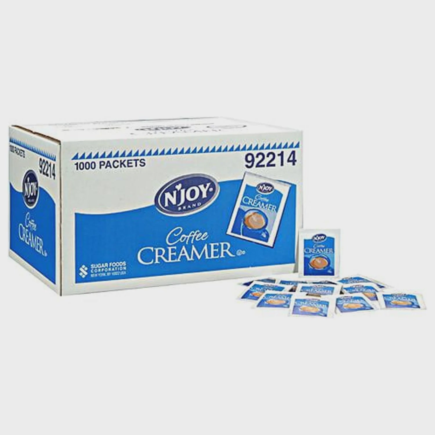 N'Joy Non-Dairy Powdered Creamer Packets, 1,000/case