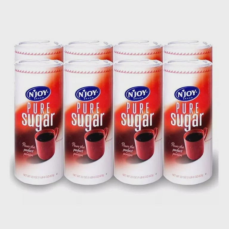 N'Joy Pure Sugar, 22 oz, 8/case