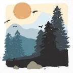 Nature Paper Cocktail Napkin 20 Ct