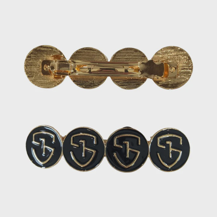 OSG Barrette Navy/Gold