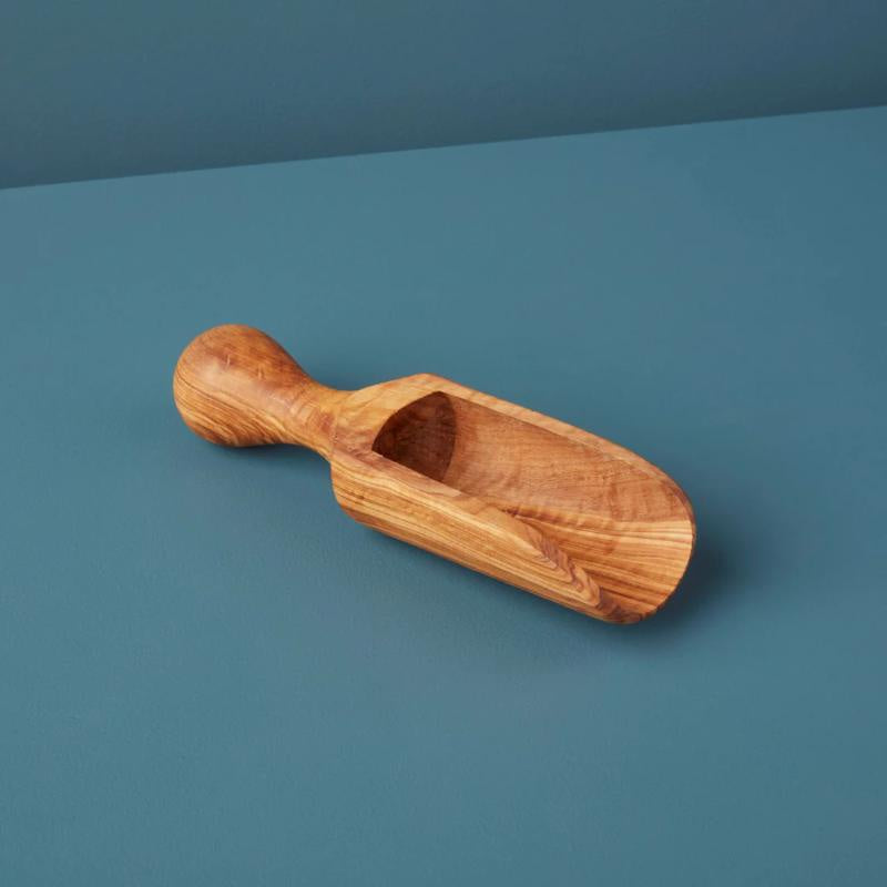 Olive Wood Scoop - 5"