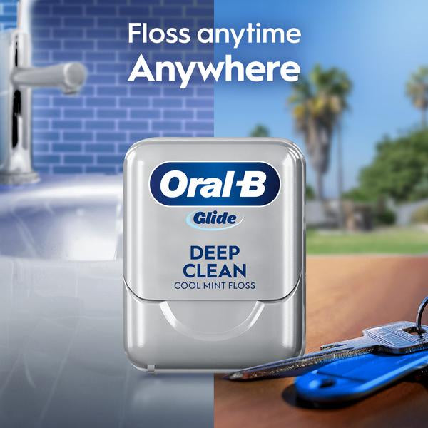 Oral-B Glide Pro-Health Deep Clean Dental Floss Cool Mint 1ct