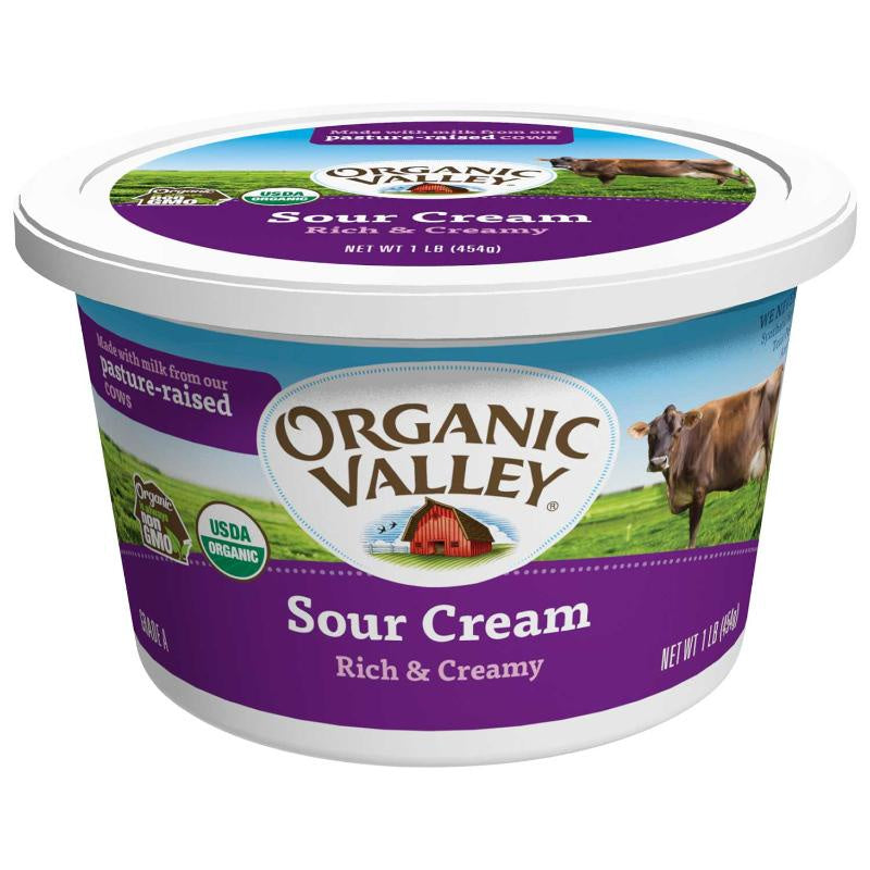 Organic Valley Sour Cream 16 oz