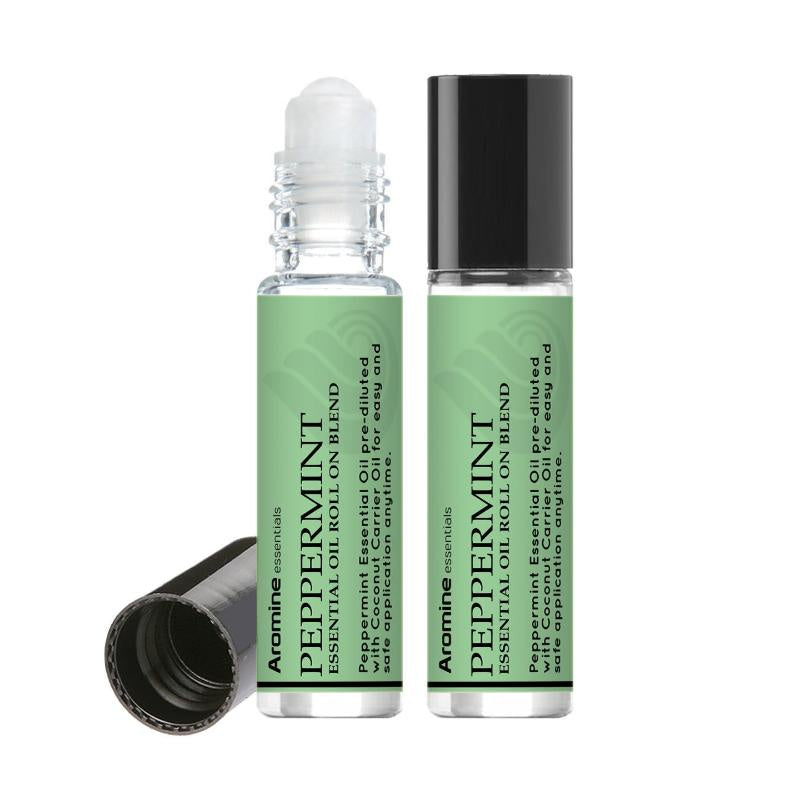 Peppermint Essential Oil Pre-Diluted Roll-On 10 ml