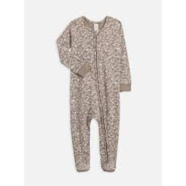 Colored Organics Peyton Zipper Footed Sleeper