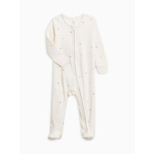 Colored Organics Peyton Zipper Footed Sleeper