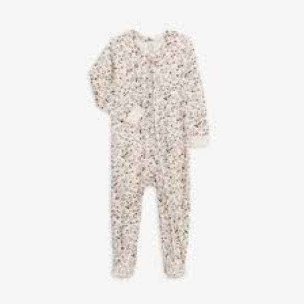 Colored Organics Peyton Zipper Footed Sleeper