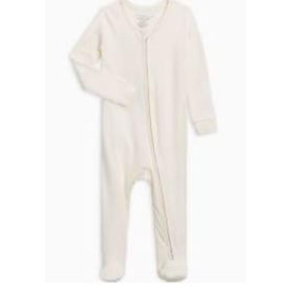 Colored Organics Peyton Zipper Footed Sleeper