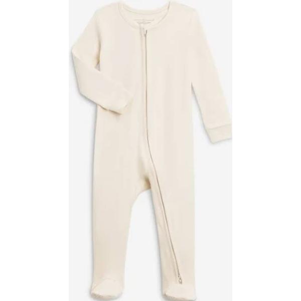 Colored Organics Peyton Zipper Footed Sleeper