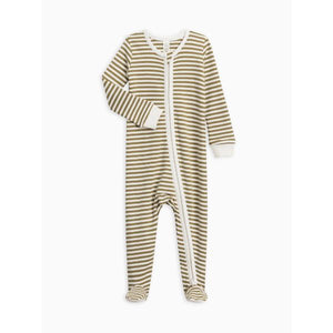 Colored Organics Peyton Zipper Footed Sleeper