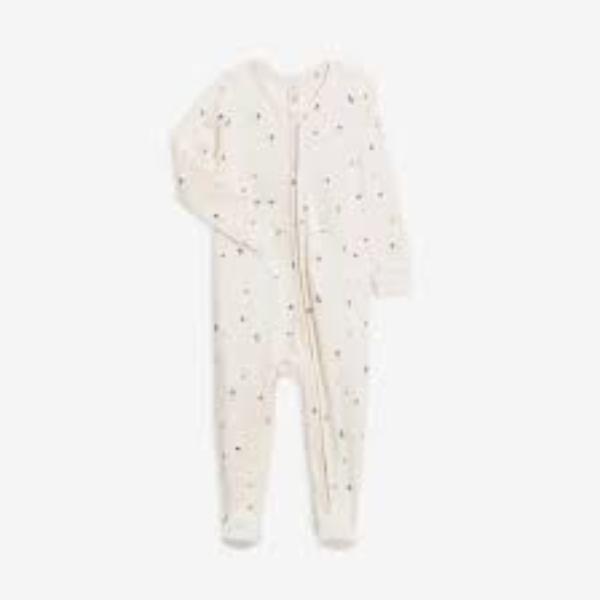 Colored Organics Peyton Zipper Footed Sleeper