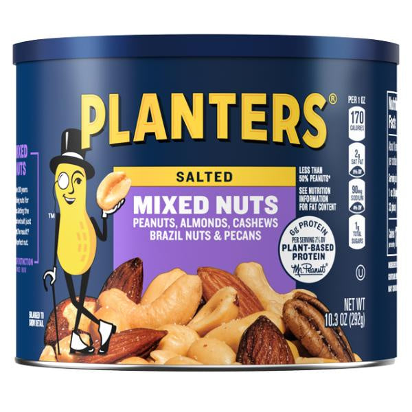 Planters Mixed Nuts, Salted 10.3oz