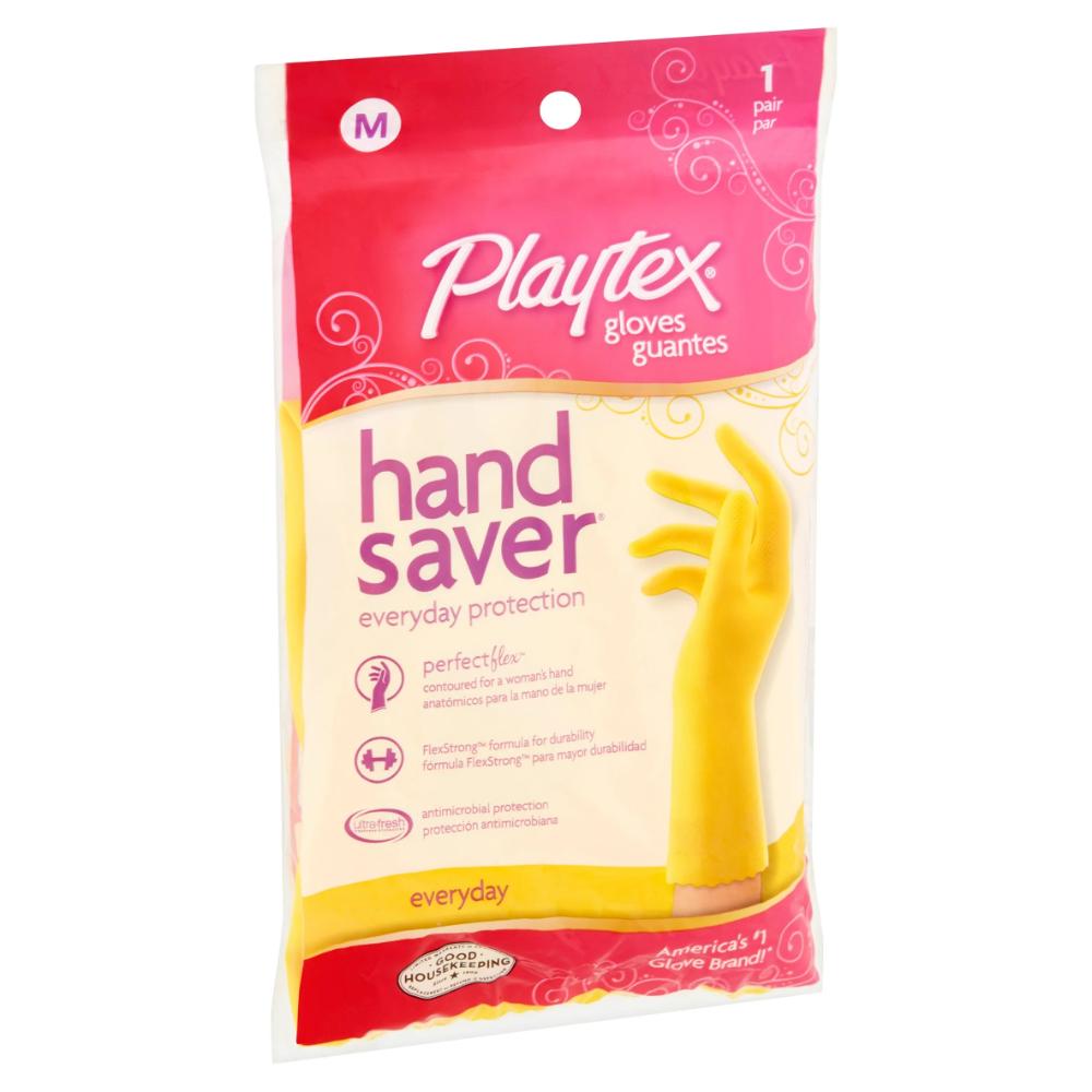 Playtex HandSaver Gloves, Medium