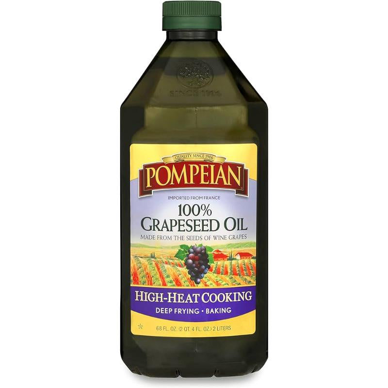 Pompeian 100% Grapeseed Oil 68 oz