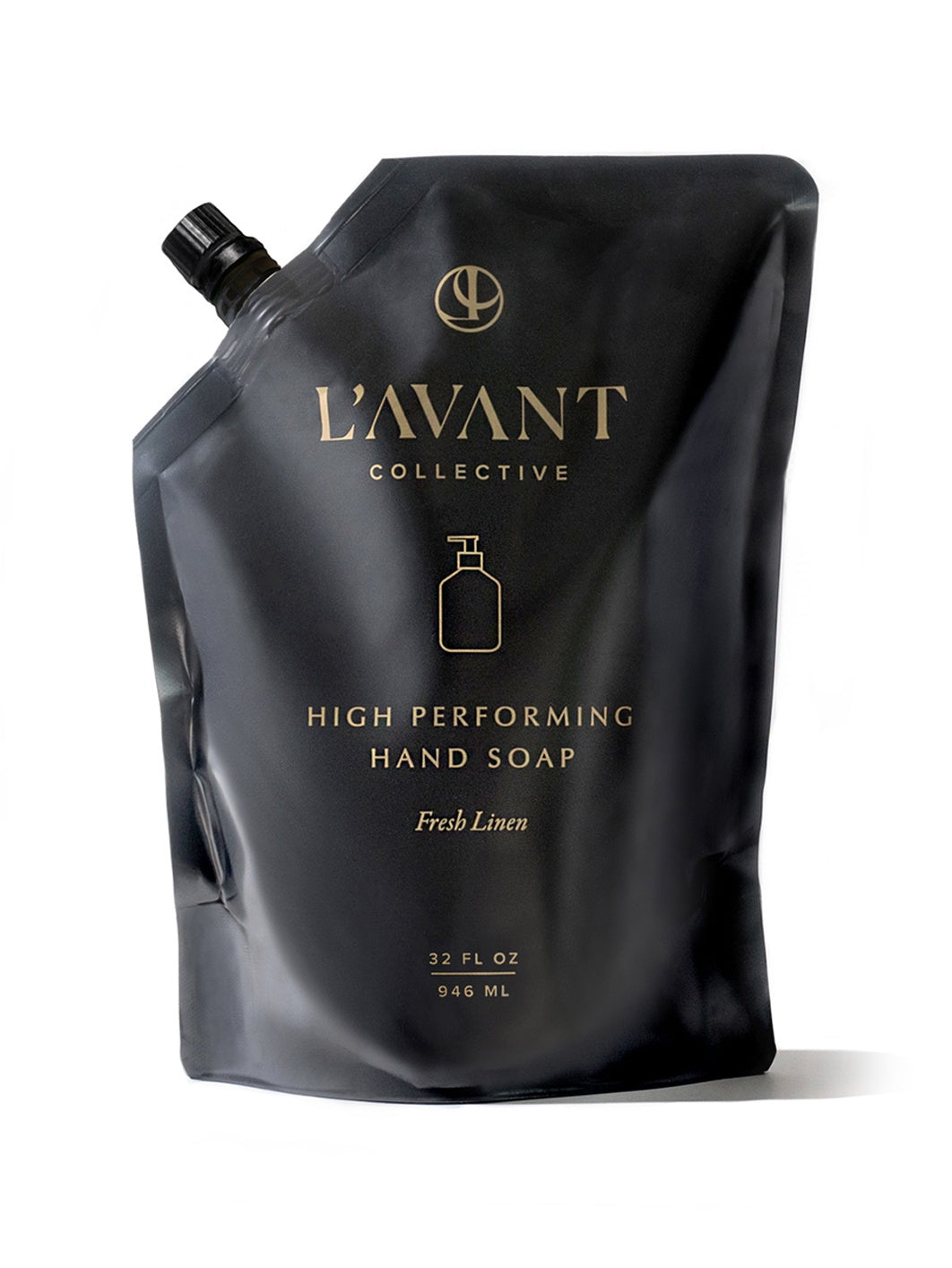 L'AVANT High Performing Hand Soap Refill, Fresh Linen, 32oz