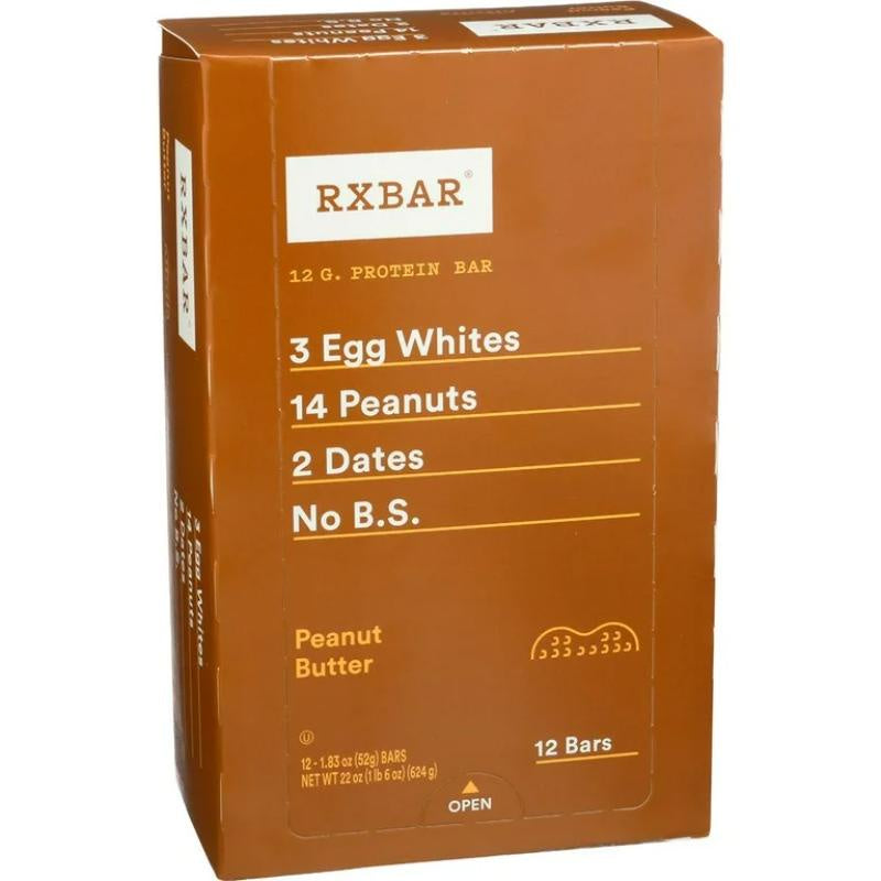 RXBAR Peanut Butter Case of 12