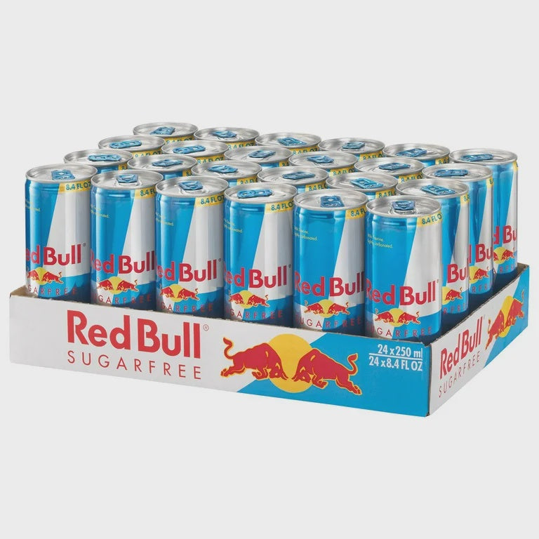 RedBull Sugar Free Energy Drinks 8.4 fl oz, 24/Case (BPO)