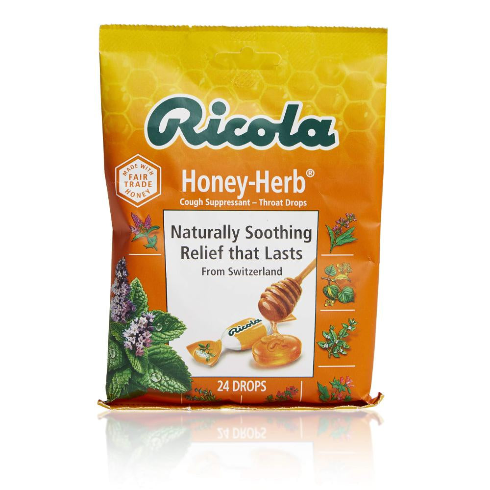 Ricola Honey Herb Cough Drops, 24ct